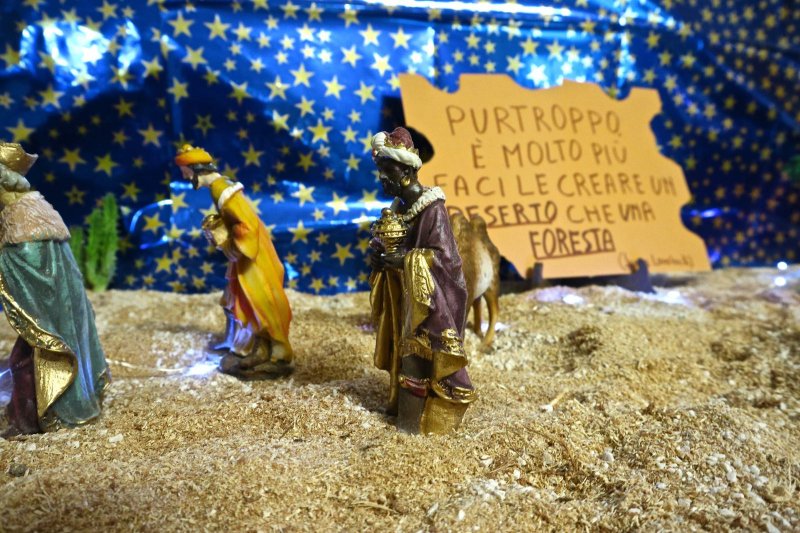 Presepe Scuola Sec. di I grado Conte - Natale 2022